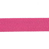 Ruban en chevrons en polyester 30 mm rose fluo - Ribes y Casals