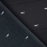 Chutes de satin de viscose imprimé minimaliste noir - Différentes dimensions x largeur de 155 cm - Ribes y Casals