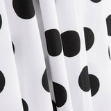 Koshibo à pois 33 mm blanc-noir - Ribes y Casals