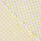 Seersucker à carreaux jaunes - Ribes y Casals