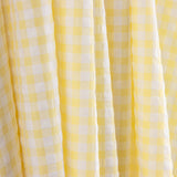 Seersucker à carreaux jaunes - Ribes y Casals