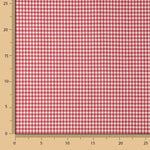 Carreaux Vichy Basic Rouge Mini 20 - Ribes y Casals