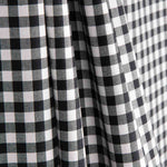 Carreaux Vichy Basic Noir Moyen 60 - Ribes y Casals