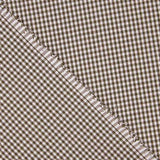 Carreaux Vichy Basic Marron Mini 20 - Ribes y Casals