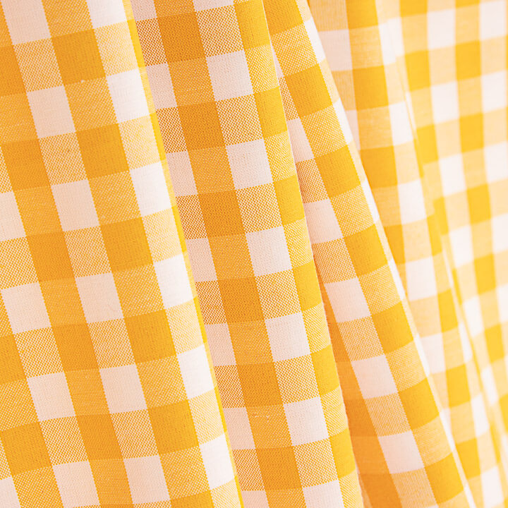 Carreaux Vichy Basic Jaune Grand 80 - Ribes y Casals