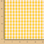 Carreaux Vichy Basic Jaune Grand 80 - Ribes y Casals