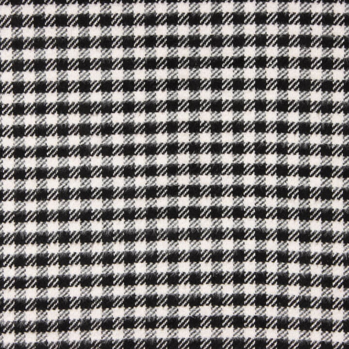 Tweed de laine tissu Oxford noir et blanc - Ribes y Casals