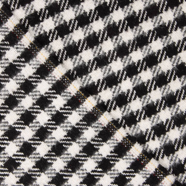 Tweed de laine tissu Oxford noir et blanc - Ribes y Casals