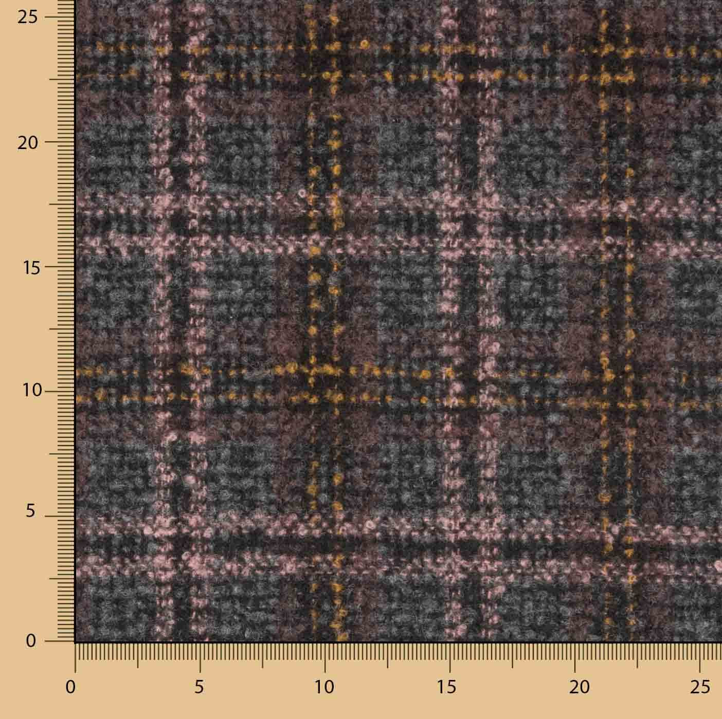 Tweed de laine Balmoral à carreaux - Ribes y Casals
