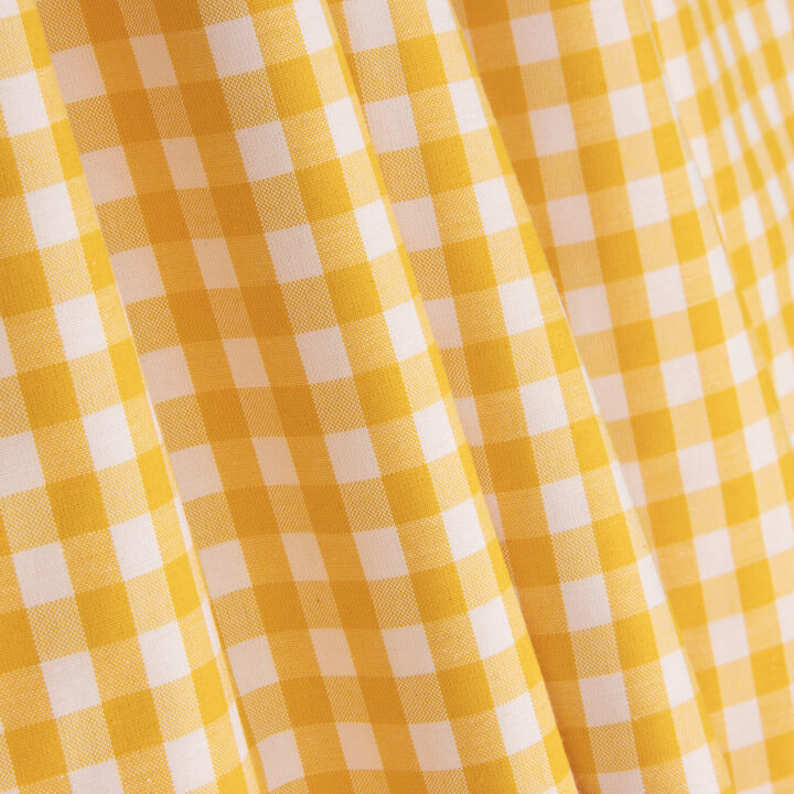 Carreaux Vichy Basic Jaune Moyen 60 - Ribes y Casals