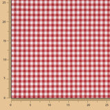 Carreaux Vichy Basic Rouge Moyen 60 - Ribes y Casals