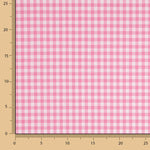 Carreaux Vichy Basic Rose Moyen 60 - Ribes y Casals