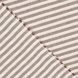 Tissu brun à mini rayures rustique Culla - Ribes y Casals