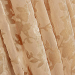 Dévoré floral rose doux sur mousseline - Ribes y Casals