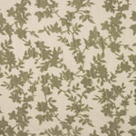 Dévoré floral vert sur mousseline - Ribes y Casals