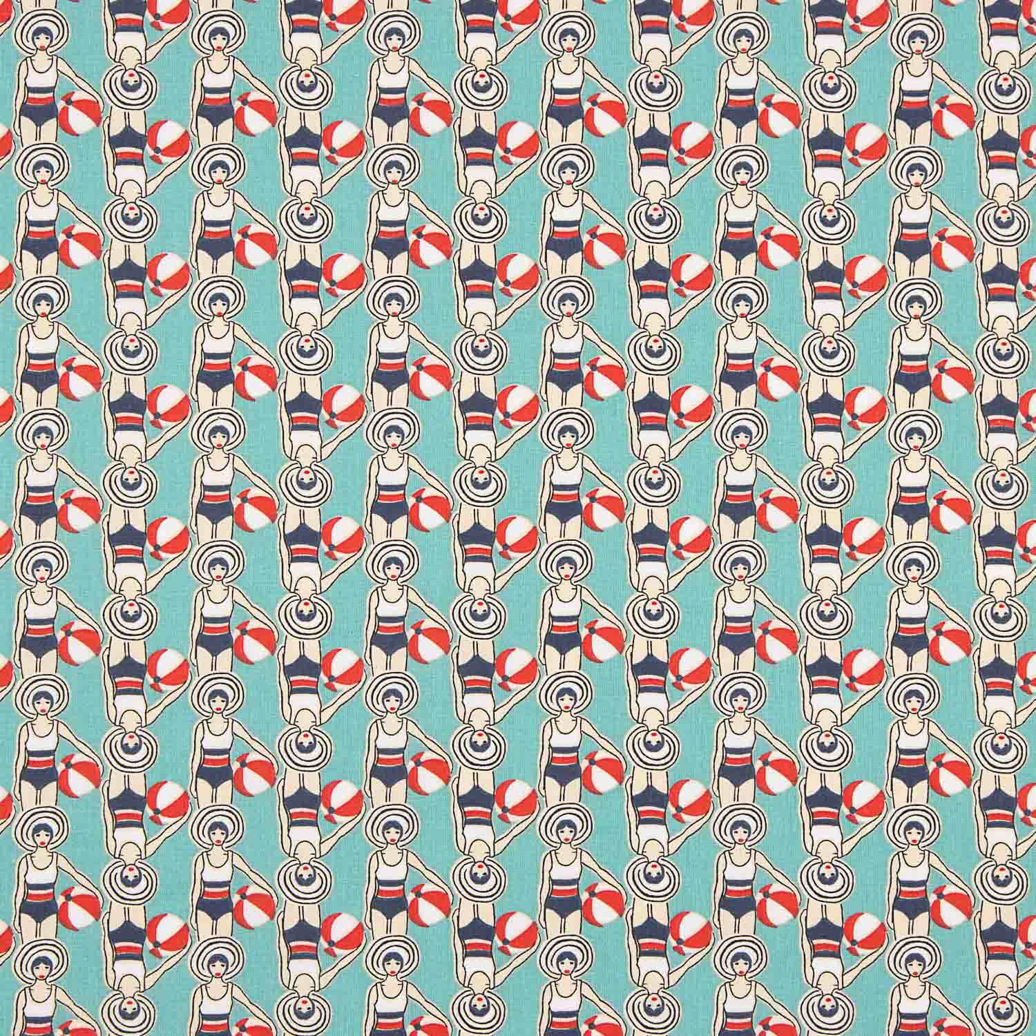 Popeline imprimée Maillots de bain - Ribes y Casals