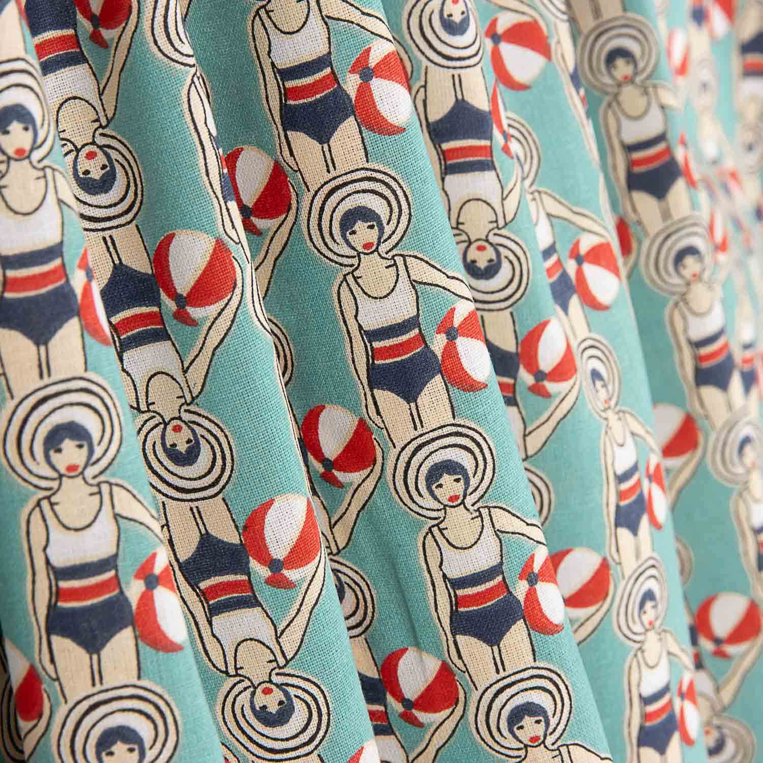 Popeline imprimée Maillots de bain - Ribes y Casals