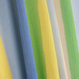 Viscose Bambula imprimée rayures multicolores, fraîche - Ribes y Casals