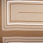 Satin de polyester imprimé Café Latte - Ribes y Casals