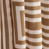 Satin de polyester imprimé Café Latte - Ribes y Casals