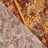 Viscose rustique imprimée cachemire tuile - Ribes y Casals