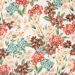 Crêpe de viscose imprimé fleurs aquarelle - Ribes y Casals