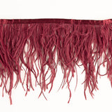 Frange de plumes Plus bordeaux - Ribes y Casals