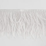 Frange de plumes Plus gris perle - Ribes y Casals