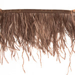 Frange de plumes Plus marron - Ribes y Casals