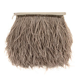 Frange de plumes Plus gris taupe - Ribes y Casals