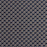Viscose imprimée petites fleurs bleu marine - Ribes y Casals