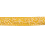 Galon tissu métallisé doré Réf. 438 – Largeur 40 mm - Ribes y Casals