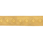 Galon en tissu métallisé doré Réf. 520 – Largeur 40 mm - Ribes y Casals
