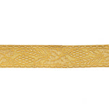 Galon en tissu métallisé doré Réf. 418 – Largeur 40 mm - Ribes y Casals