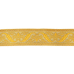 Galon en tissu métallisé doré Réf. 428 – Largeur 40 mm - Ribes y Casals