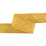 Galon en tissu métallisé doré Réf. 428 – Largeur 40 mm - Ribes y Casals