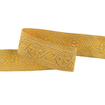 Galon tissu métallisé doré Réf. 468 – Largeur 40 mm - Ribes y Casals