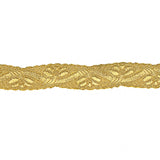 Galon tissu métallisé doré Réf. 95001 – Largeur 25 mm - Ribes y Casals