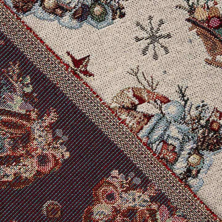 Tapisserie de Noël « Cadeaux » sur fond écru avec Lurex - Ribes y Casals