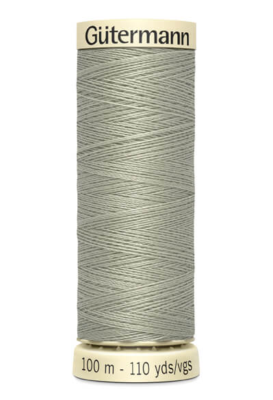 Fil Gütermann 100 m, couleur 132, gris - Ribes y Casals