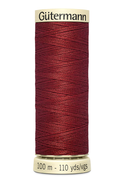 Fils Gütermann 100 m, couleur 221 cuivre rougeâtre - Ribes y Casals