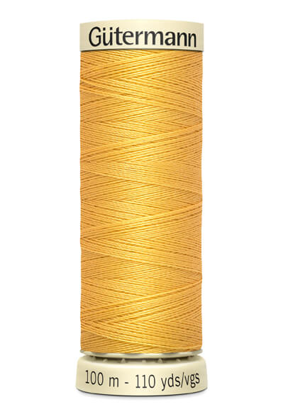 Fils Gütermann 100 m, couleur 416, jaune - Ribes y Casals