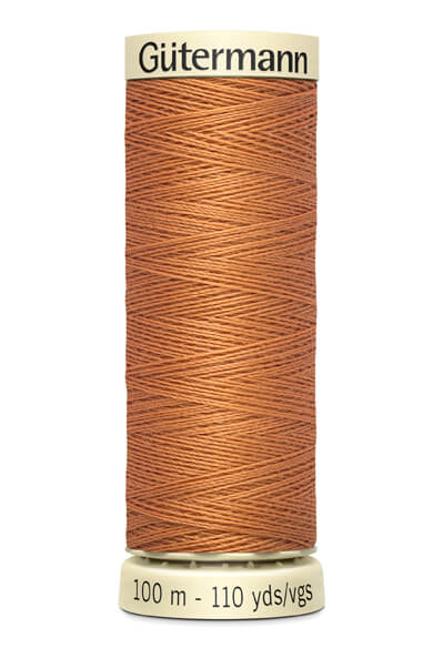 Fils Gütermann 100 m, couleur 612 cuivre pâle - Ribes y Casals