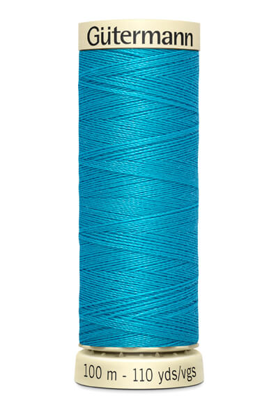Fils Gütermann 100 m, couleur 736, bleu turquoise - Ribes y Casals