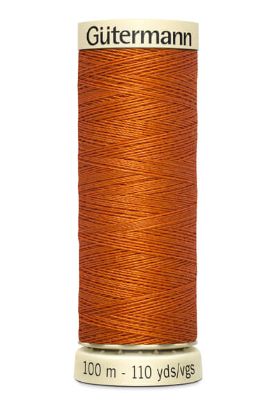 Fils Gütermann 100 m, couleur 932, orange cuivré - Ribes y Casals