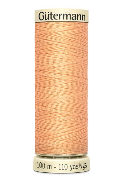 Fils Gütermann 100 m, couleur 979 saumon doux - Ribes y Casals