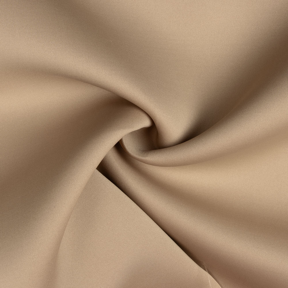 Pull en néoprène maille Heavy Scuba beige - Ribes y Casals