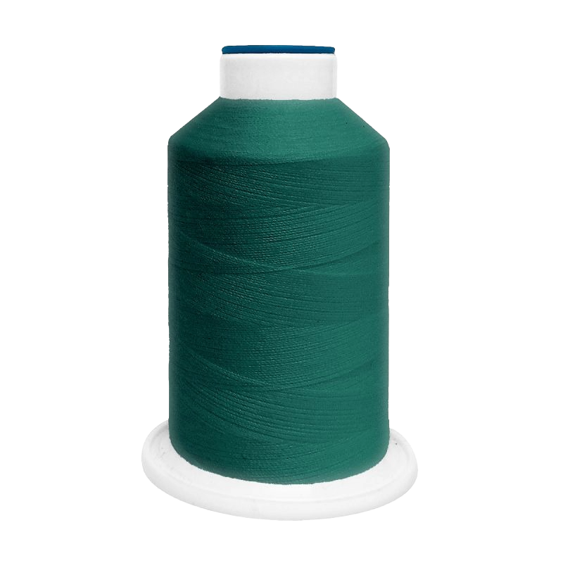 Hilos de color verde