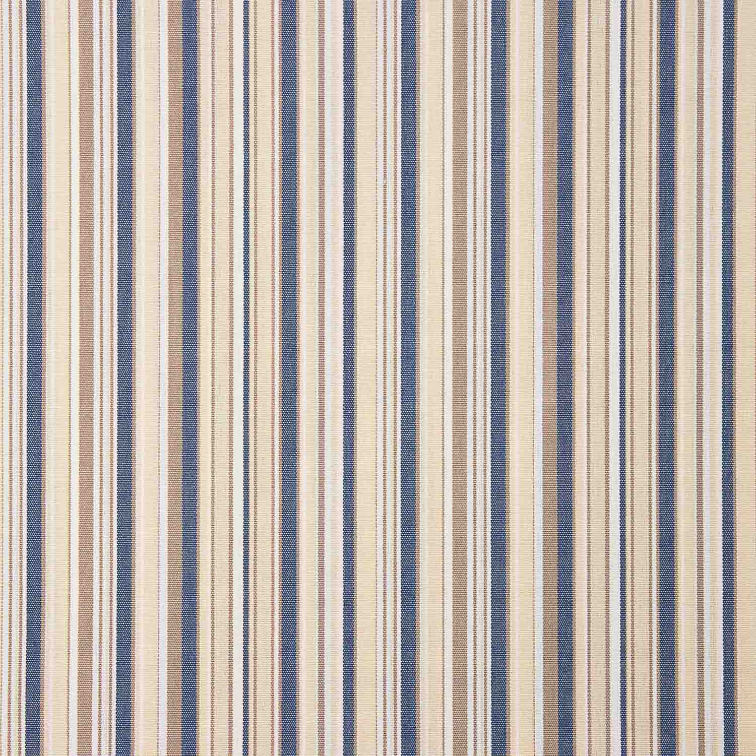 Toile d'extérieur en téflon à fines rayures multicolores bleues 320 cm - Ribes y Casals