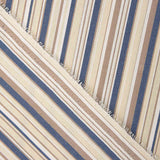 Toile d'extérieur en téflon à fines rayures multicolores bleues 320 cm - Ribes y Casals